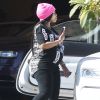 Exclusif - Blac Chyna, enceinte, s'achète une Rolls-Royce (d'une valeur d'environ 300.000$) à Beverly Hills. Los Angeles, le 19 octobre 2016. © CPA/Bestimage