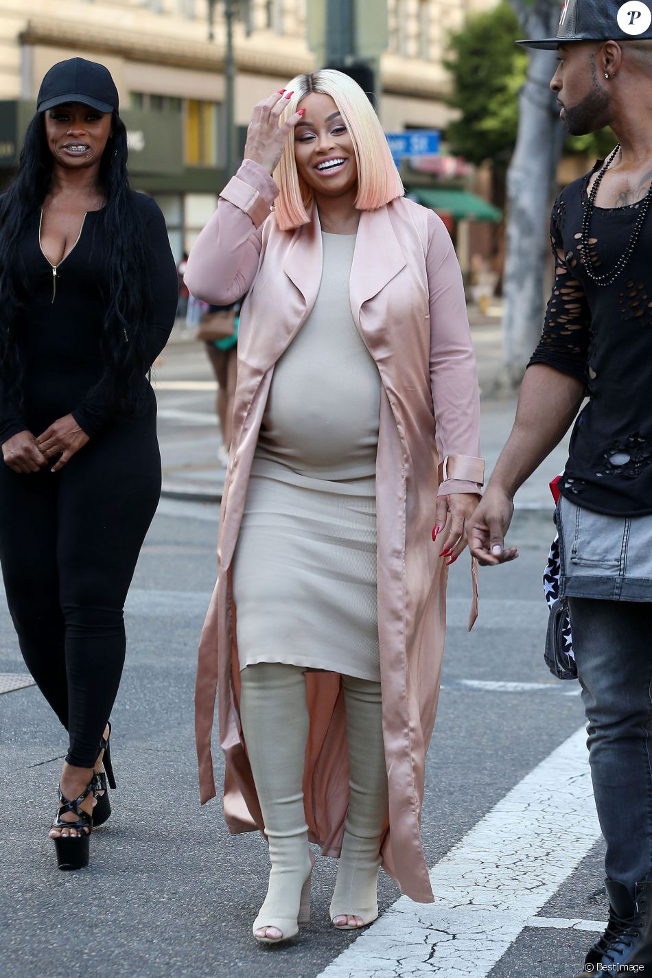 Blac Chyna enceinte au Festival Amber Rose SlutWalk dans le quartier de