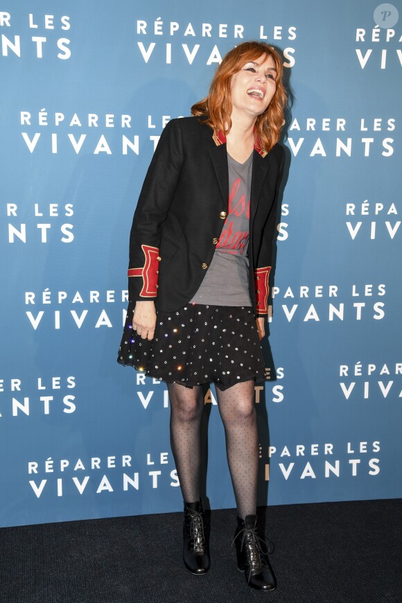 Emmanuelle Seigner - Avant-première du film "Réparer les vivants" au cinéma UGC Normandie à Paris, le 24 octobre 2016. © Pierre Perusseau/Bestimage