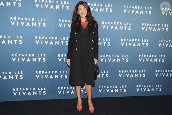 Caterina Murino - Avant-première du film "Réparer les vivants" au cinéma UGC Normandie à Paris, le 24 octobre 2016. © Pierre Perusseau/Bestimage