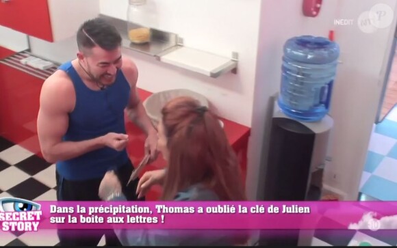 Thomas et Fanny - "Secret Story 10" sur NT1, le 25 octobre 2016.