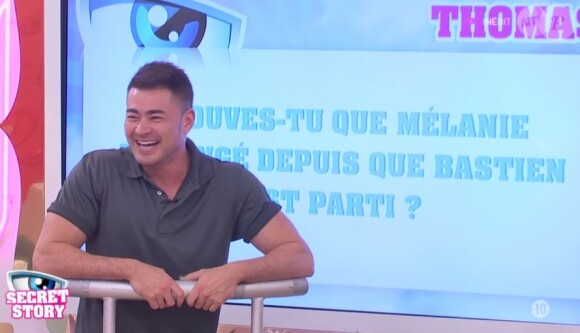 Thomas - "Secret Story 10" sur NT1, le 25 octobre 2016.