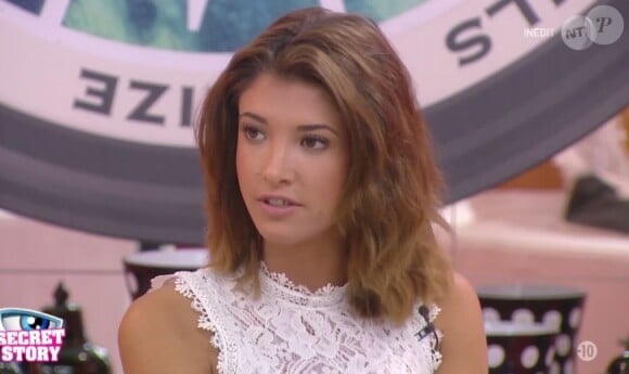 Mélanie - "Secret Story 10" sur NT1, le 25 octobre 2016.