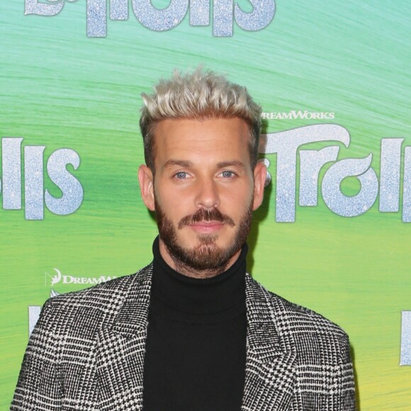 Matt Pokora (M Pokora) - Avant-première de "Les Trolls" au cinéma Le Grand Rex à Paris, le 12 octobre 2016. © Christophe Aubert via Bestimage Celebrities