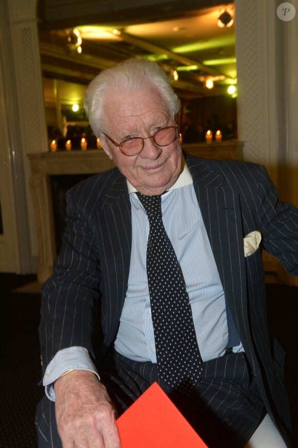 David Hamilton - Dîner de la mode pour le Sidaction au pavillon d'Armenonville à Paris. Le 23 janvier 2014.