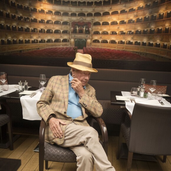 David Hamilton lors d'une séance photo réalisée en 2016.