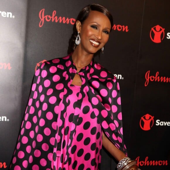 Iman Bowie à la 4ème soirée annuelle Save the Children Illumination à l'hôtel Plaza à New York, le 25 octobre 2016