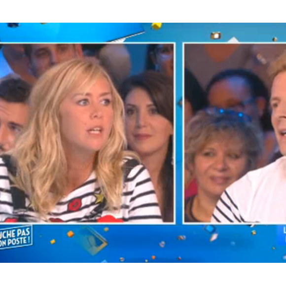 "Touche pas à mon poste" le 26 octobre 2016 sur C8. Enora Malagré face à Matthieu Delormeau.