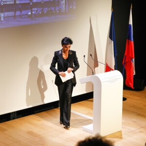 Rachida Dati - Inauguration du centre culturel et spirituel orthodoxe russe à Paris le 19 octobre 2016. © Alain Guizard / Bestimage