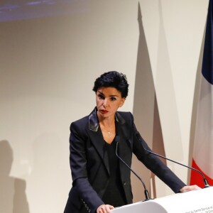 Rachida Dati - Inauguration du centre culturel et spirituel orthodoxe russe à Paris le 19 octobre 2016. © Alain Guizard / Bestimage