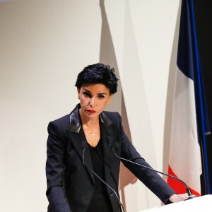 Rachida Dati - Inauguration du centre culturel et spirituel orthodoxe russe à Paris le 19 octobre 2016. © Alain Guizard / Bestimage