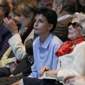 Rachida Dati - Meeting "Tout pour la France" de Nicolas Sarkozy au Zénith de Paris, France, le 9 octobre 2016. © Alain Guizard/Bestimage