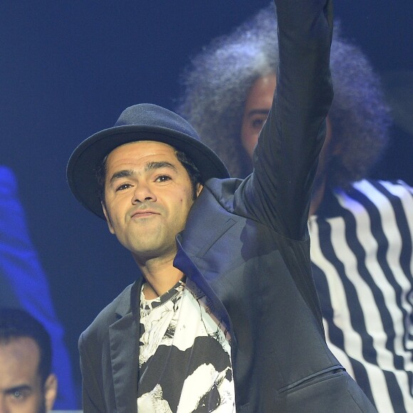 Jamel Debbouze - Finale du Trophée d'Impro Culture & Diversité, au Théâtre Comédia à Paris le 23 mai 2016. © Coadic Guirec/ Bestimage