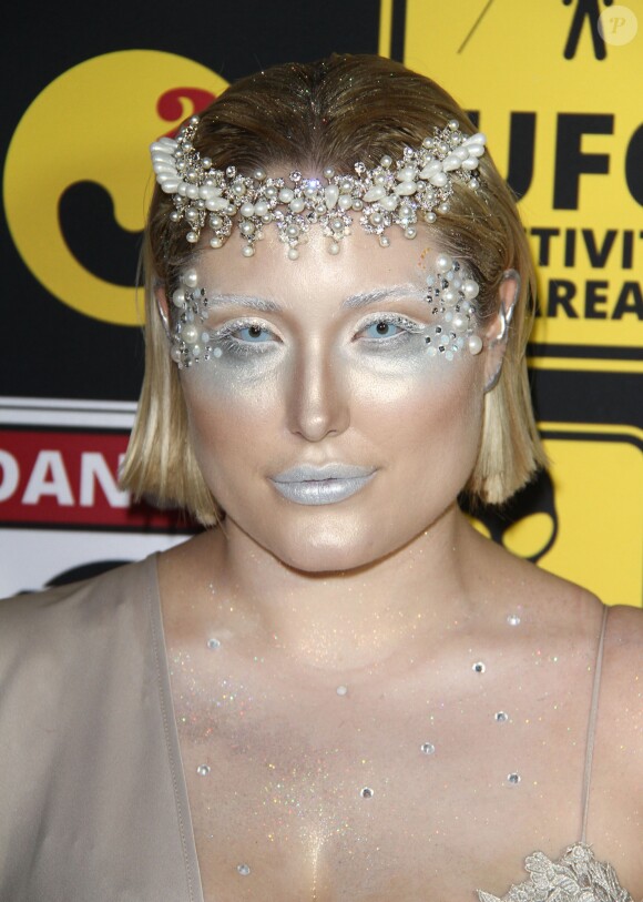 Hayley Hasselhoff à la soirée Just Jared à Hyperion à Los Angeles, le 30 octobre 2016 