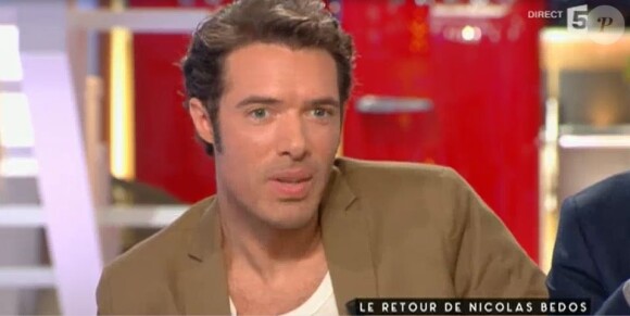 Nicolas Bedos dans "C à Vous", lundi 31 octobre 2016, sur France 5