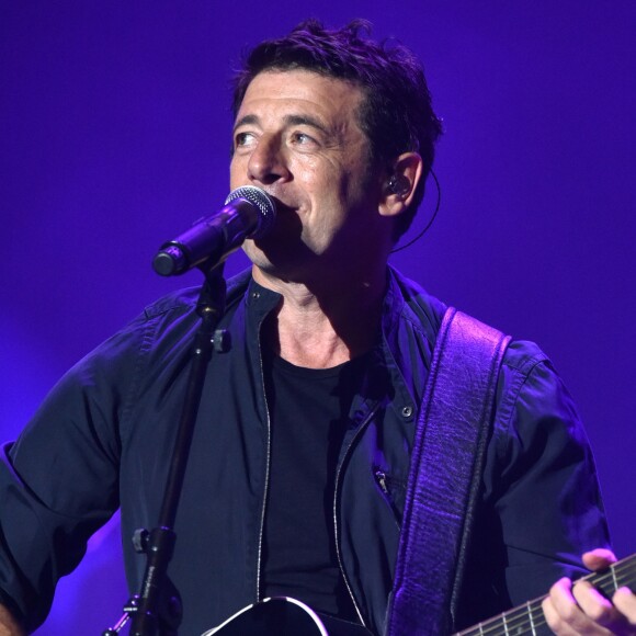 Semi-Exclusif - Patrick Bruel - 5ème édition du concert caritatif "Leurs Voix Pour l'Espoir" à l'Olympia à Paris. Ce concert présenté par Laurie Cholewa est à l'initiative de l'association Arcad au profit de la recherche contre le cancer du pancréas. Le 21 septembre 2016 © Giancarlo Gorassini / Bestimage 21/09/2016 - Paris