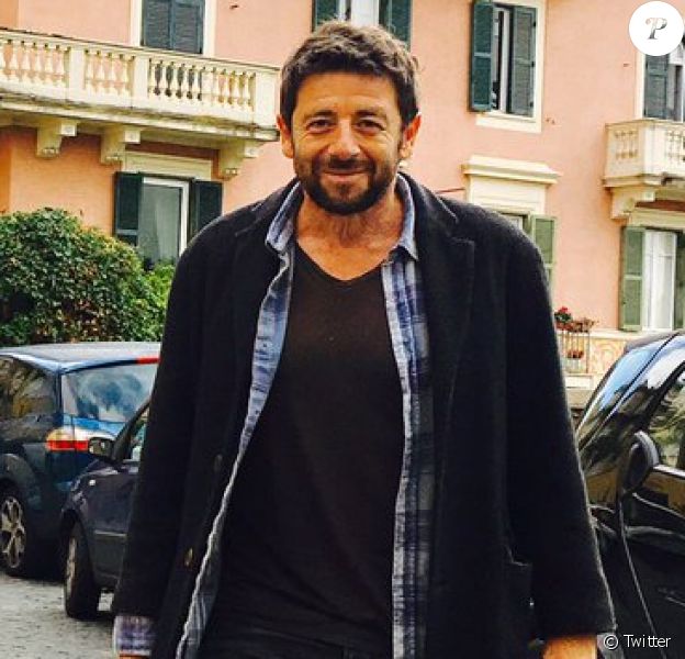 Patrick Bruel en tournage à Rome le 21 octobre 2016