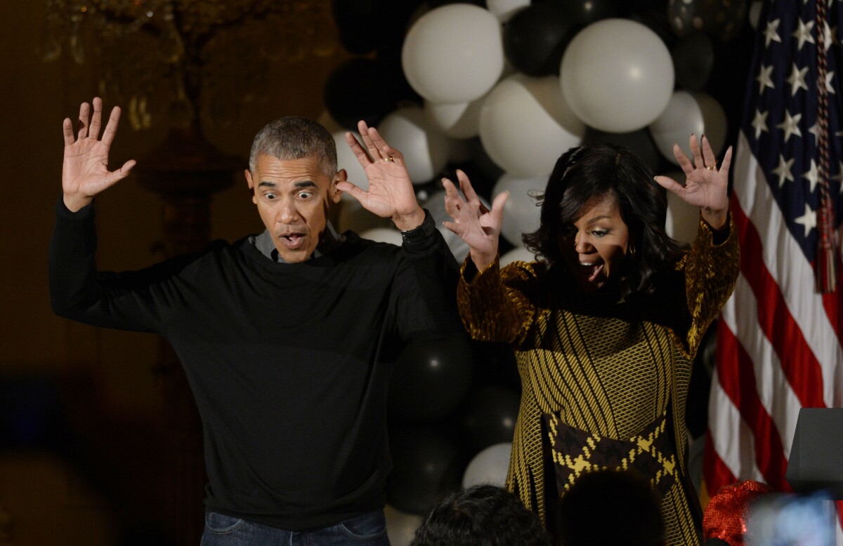 Photo : Barack Obama et Michelle fêtent Halloween à la Maison Blanche ...