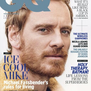 Michael Fassbender en couverture du dernier GQ (7 novembre 2016)