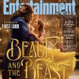 Emma Watson et Dan Stevens en couverture d'Entertainment Weekly pour La Belle et la Bête