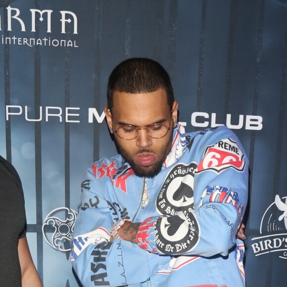 Chris Brown à Los Angeles, le 22 octobre 2016.