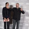 Philippe Starck et sa femme Jasmine Abdellatif Starck - Première édition des Hombres del Año GQ 2016 à Madrid, le 3 novembre 2016.