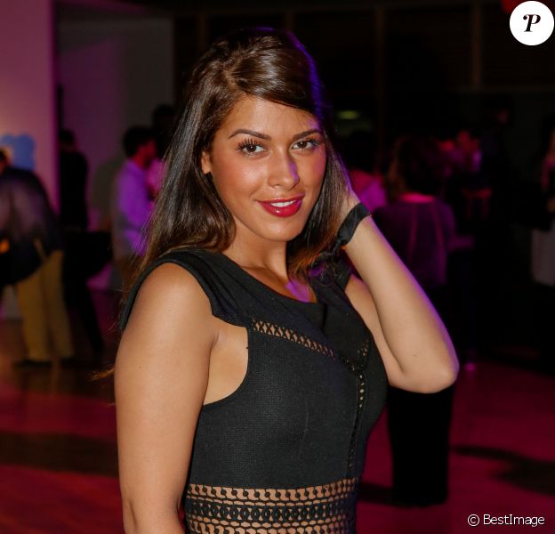 Ayem Nour - Soirée du concours "Orange Jeunes Designers" au Carreau du Temple à Paris, le 4 juin 2015.