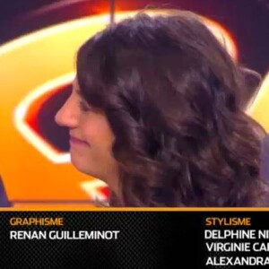 Estelle Denis émue - "Touche pas à mon sport", samedi 5 novembre 2016, sur C8
