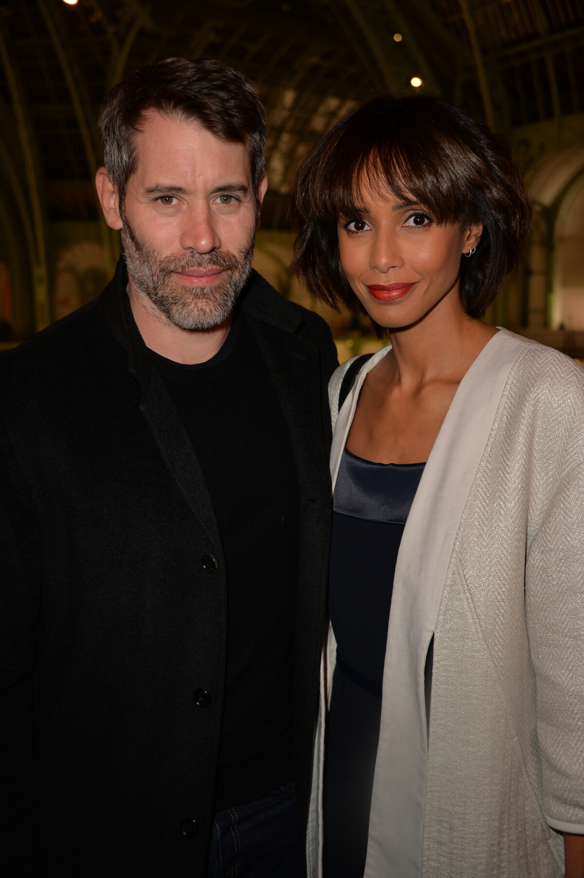 Photo Sonia Rolland et son compagnon Jalil Lespert à la soirée d inauguration de la FIAC