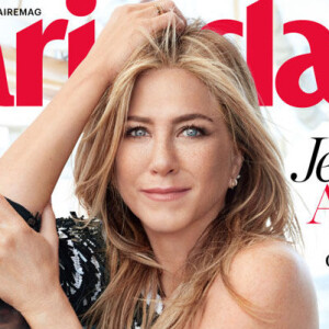 Jennifer Aniston en couverture de Marie Claire.
