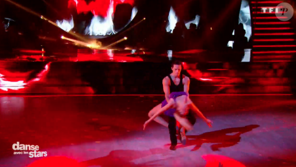 Camille Lou et Grégoire Lyonnet - "Danse avec les stars 7" sur TF1. Le 10 novembre 2016.