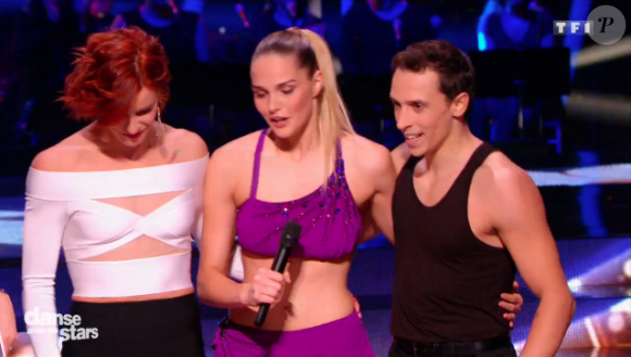 Camille Lou et Grégoire Lyonnet - "Danse avec les stars 7" sur TF1. Le 10 novembre 2016.