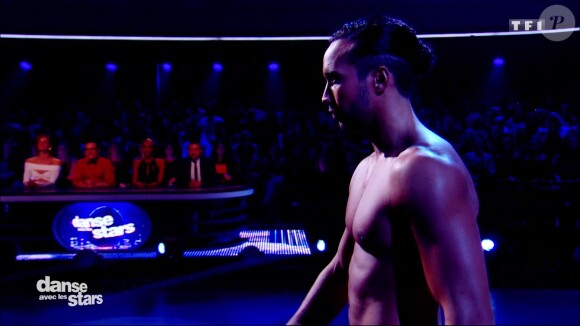 Laurent Maistret et Denitsa Ikonomova - "Danse avec les stars 7" sur TF1. Le 10 novembre 2016.