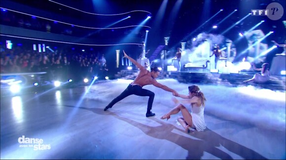 Laurent Maistret et Denitsa Ikonomova - "Danse avec les stars 7" sur TF1. Le 10 novembre 2016.