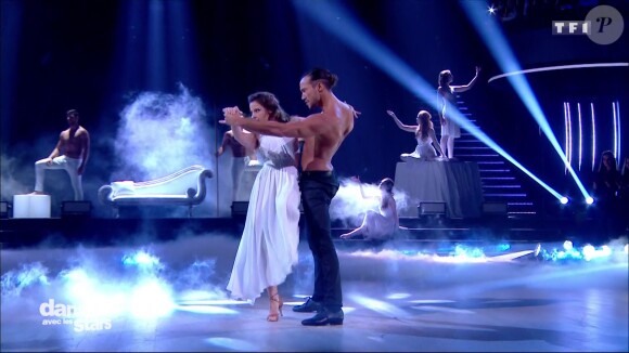 Laurent Maistret et Denitsa Ikonomova - "Danse avec les stars 7" sur TF1. Le 10 novembre 2016.