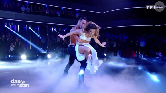 Laurent Maistret et Denitsa Ikonomova - "Danse avec les stars 7" sur TF1. Le 10 novembre 2016.