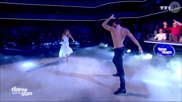 Laurent Maistret et Denitsa Ikonomova - "Danse avec les stars 7" sur TF1. Le 10 novembre 2016.