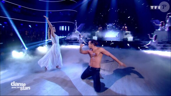Laurent Maistret et Denitsa Ikonomova - "Danse avec les stars 7" sur TF1. Le 10 novembre 2016.