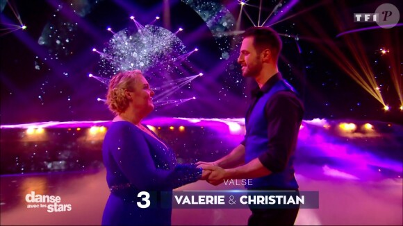 Valérie Damidot et Christian Millette - "Danse avec les stars 7" sur TF1. Le 10 novembre 2016.
