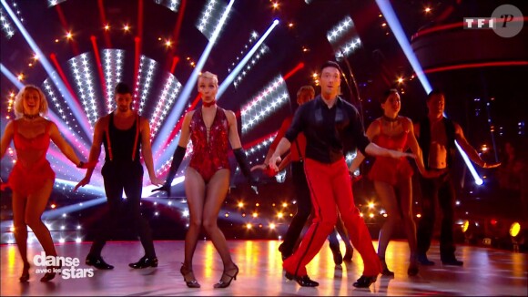 Shy'm et Maxime Dereymez - "Danse avec les stars 7" sur TF1. Le 10 novembre 2016.