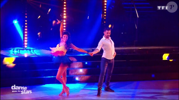 Florent Mothe et Candice Pascal - "Danse avec les stars 7" sur TF1. Le 10 novembre 2016.