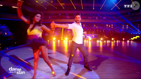 Florent Mothe et Candice Pascal - "Danse avec les stars 7" sur TF1. Le 10 novembre 2016.