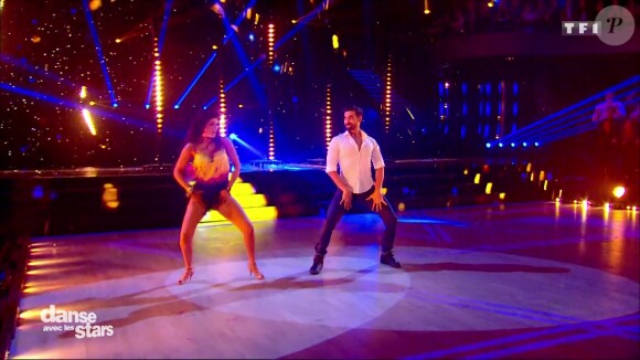 Florent Mothe et Candice Pascal - "Danse avec les stars 7" sur TF1. Le 10 novembre 2016.