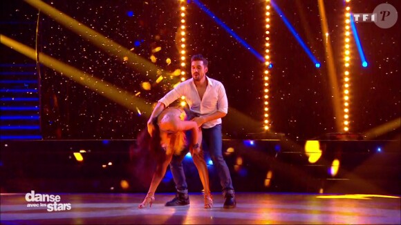 Florent Mothe et Candice Pascal - "Danse avec les stars 7" sur TF1. Le 10 novembre 2016.