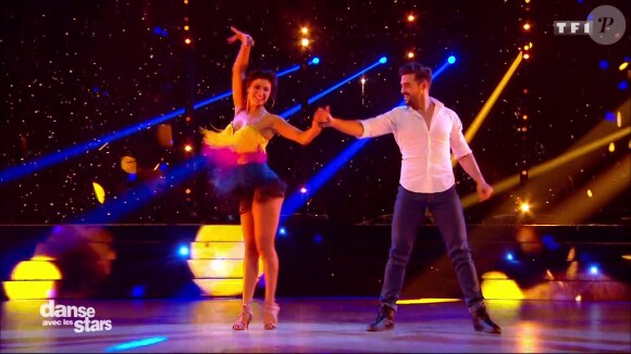 Florent Mothe et Candice Pascal - "Danse avec les stars 7" sur TF1. Le 10 novembre 2016.