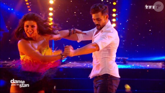 Florent Mothe et Candice Pascal - "Danse avec les stars 7" sur TF1. Le 10 novembre 2016.