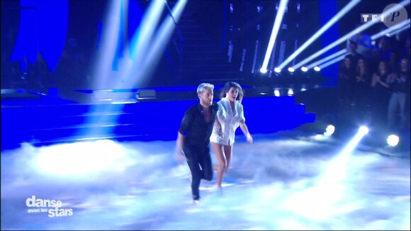Karine Ferri et Yann-Alrick Mortreuil - "Danse avec les stars 7" sur TF1. Le 10 novembre 2016.
