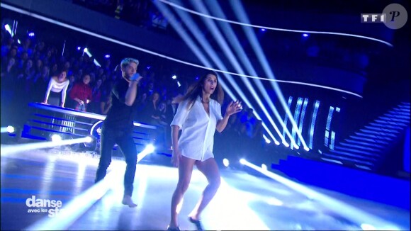 Karine Ferri et Yann-Alrick Mortreuil - "Danse avec les stars 7" sur TF1. Le 10 novembre 2016.