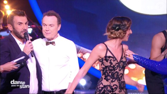 Julien Lepers éliminé - "Danse avec les stars 7" sur TF1. Le 10 novembre 2016.