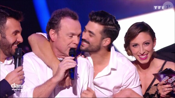 Julien Lepers éliminé - "Danse avec les stars 7" sur TF1. Le 10 novembre 2016.